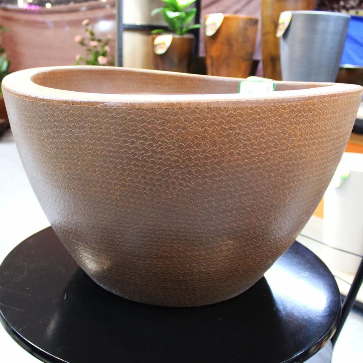 VERDY - Maceta Canasta de Pared Amazonas Ocre 27x21cms