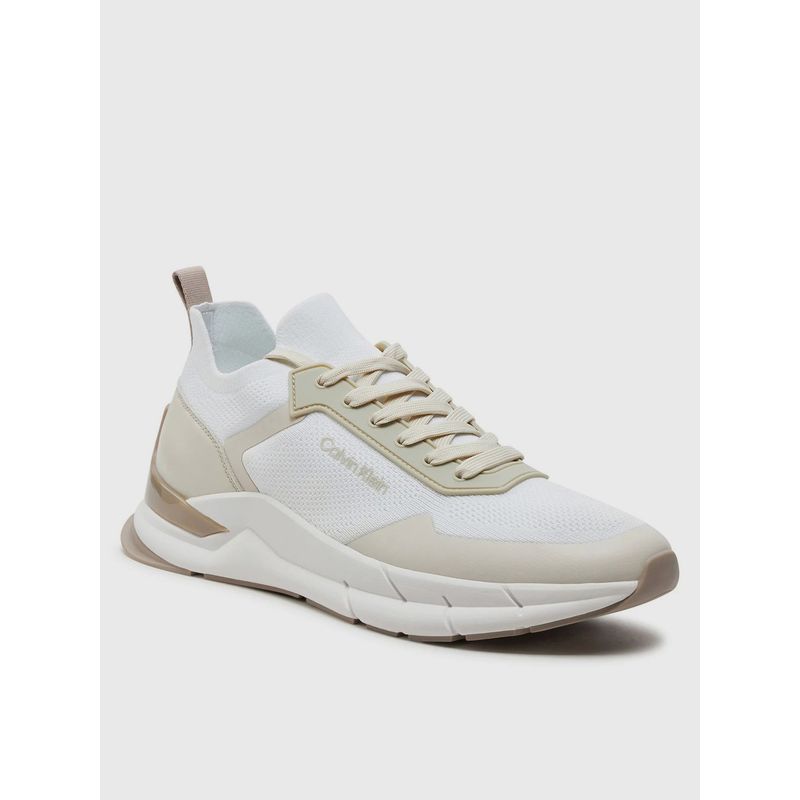 CALVIN KLEIN - Zapatillas Lace Up Mix Blanco Calvin Klein