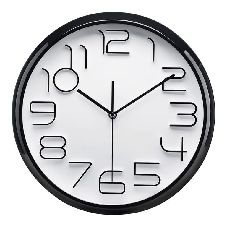 Reloj de Pared Moderno Letras 3D 29cm Sodimac Chile