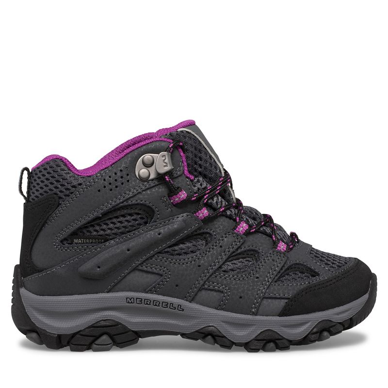 MERRELL - Botín impermeable Niña Moab 3 Mid WP Granito MERRELL