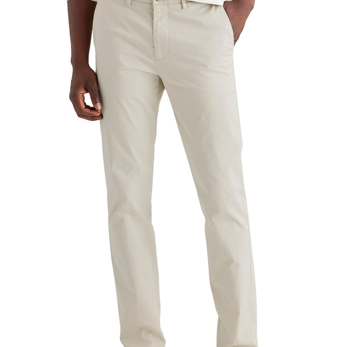 DOCKERS - Pantalón Hombre Motion Chino Slim Fit Gris Dockers