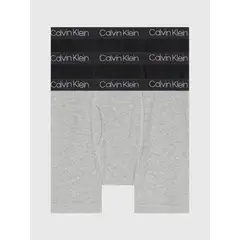 CALVIN KLEIN - Pack 3 Bóxers Brief Niño Cotton Stretch Multicolor