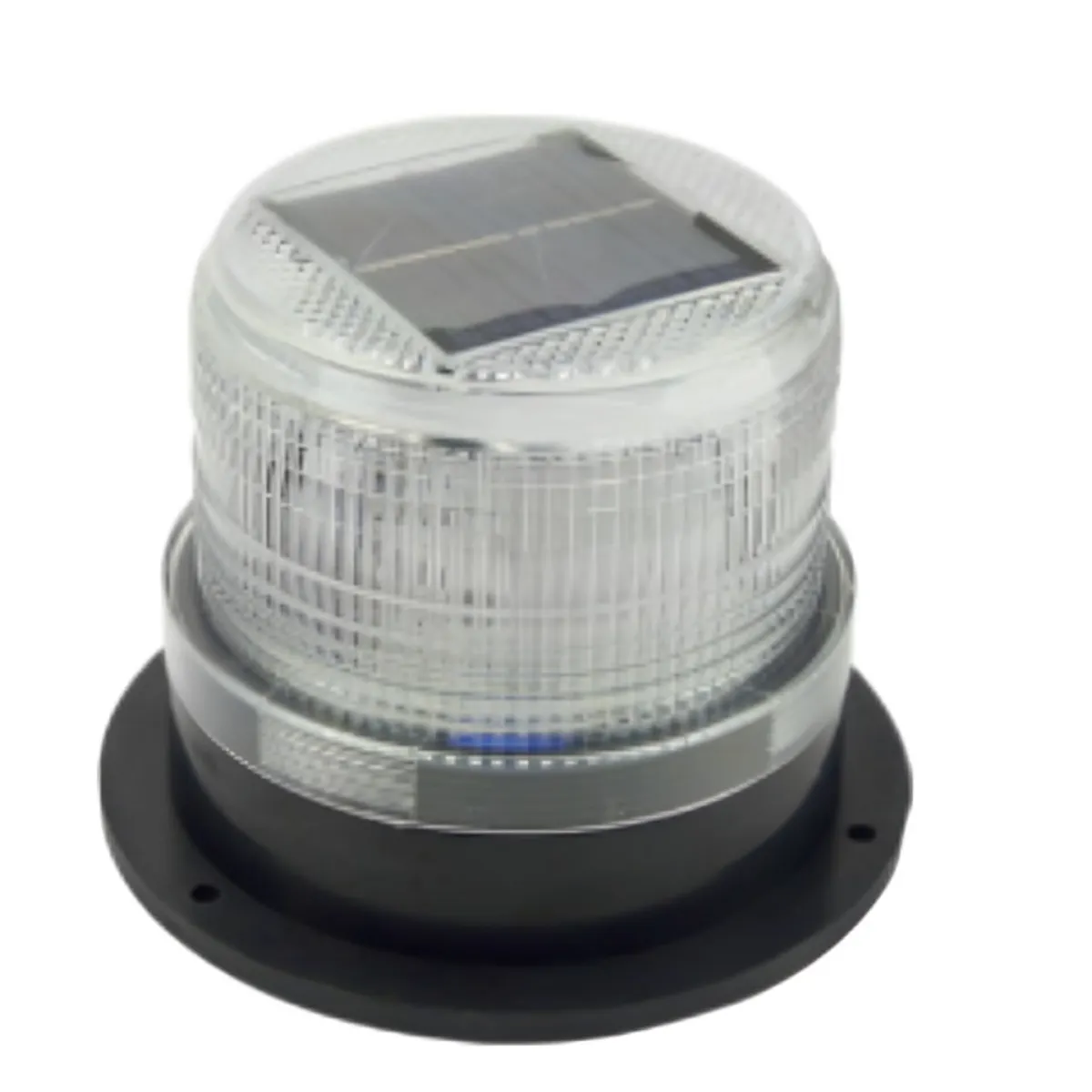 OEM - BALIZA LED STROBO SOLAR PARA AUTO CON IMAN AZUL-ROJO