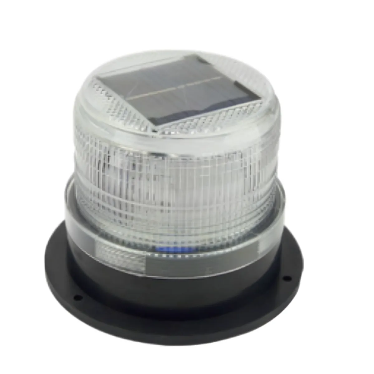 OEM - BALIZA LED STROBO SOLAR PARA AUTO CON IMAN AZUL-ROJO