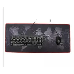 GENERICO - Mouse Pad Gamer Mapa Mundo 91x41cm
