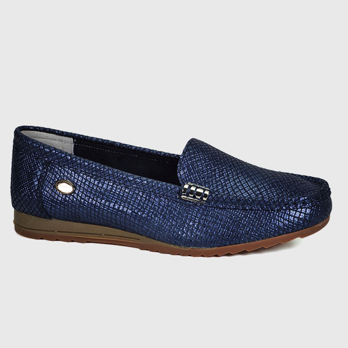 DEGAS - Mocasín Cuero Ethel Azul DEGAS