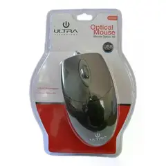 GENERICO - Mouse alámbrico USB óptico negro