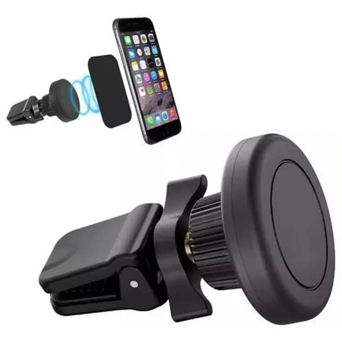 GENERICO - Soporte celular magnético 4iman para auto