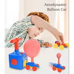 OMAS - Bombín Lanzador Autos y Globos Paw Patrol Inflador Niño Niña