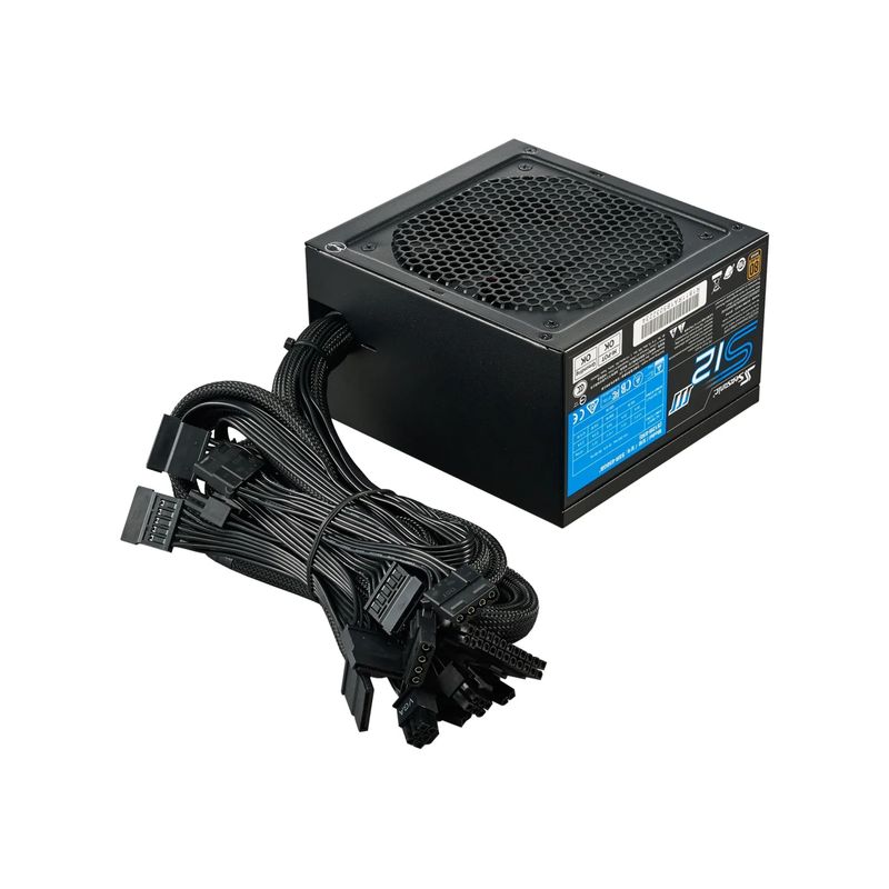GENERICO - Fuente de Poder Seasonic S12III-650, 650W, 80 PLUS Bronze, ATX 12 V