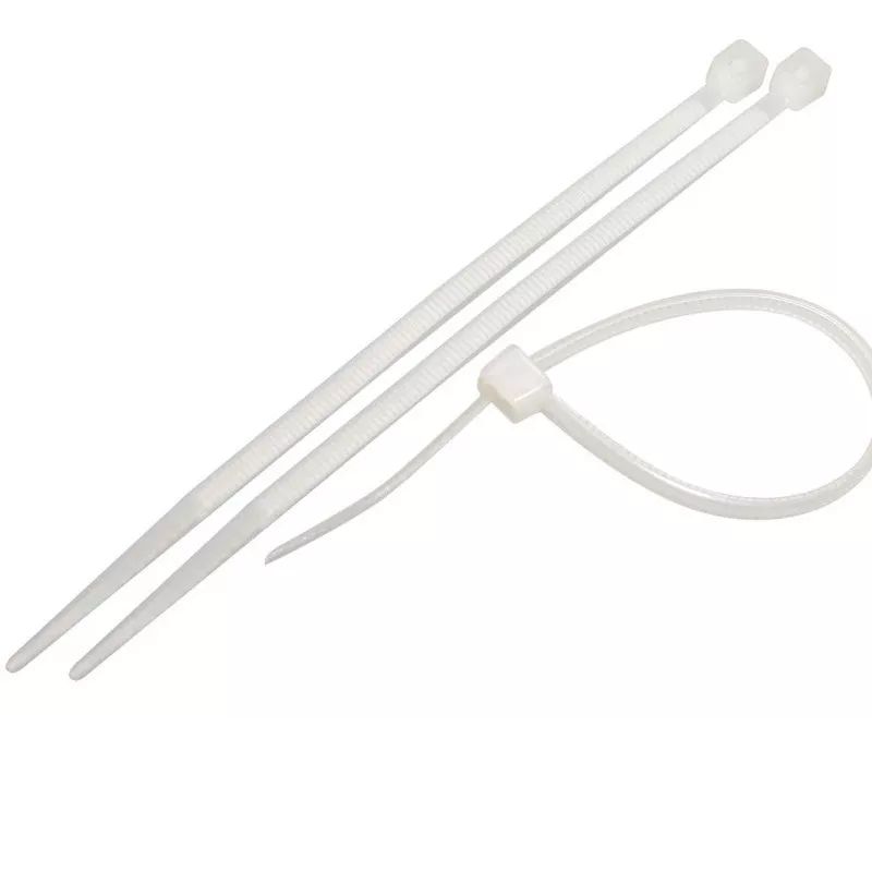 GENERICO - Amarra Cables Nylon Tie Bolsa Set 100 Unidades 3.5x200mm