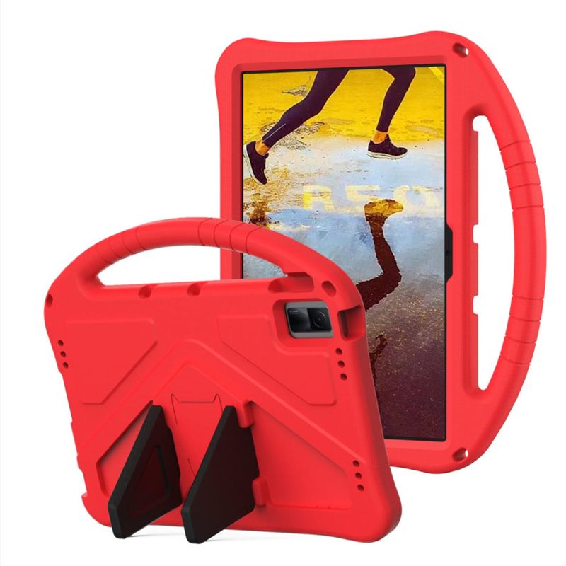 GENERICO - Funda De Goma Eva compatible con  TCL Tab 11 Rojo