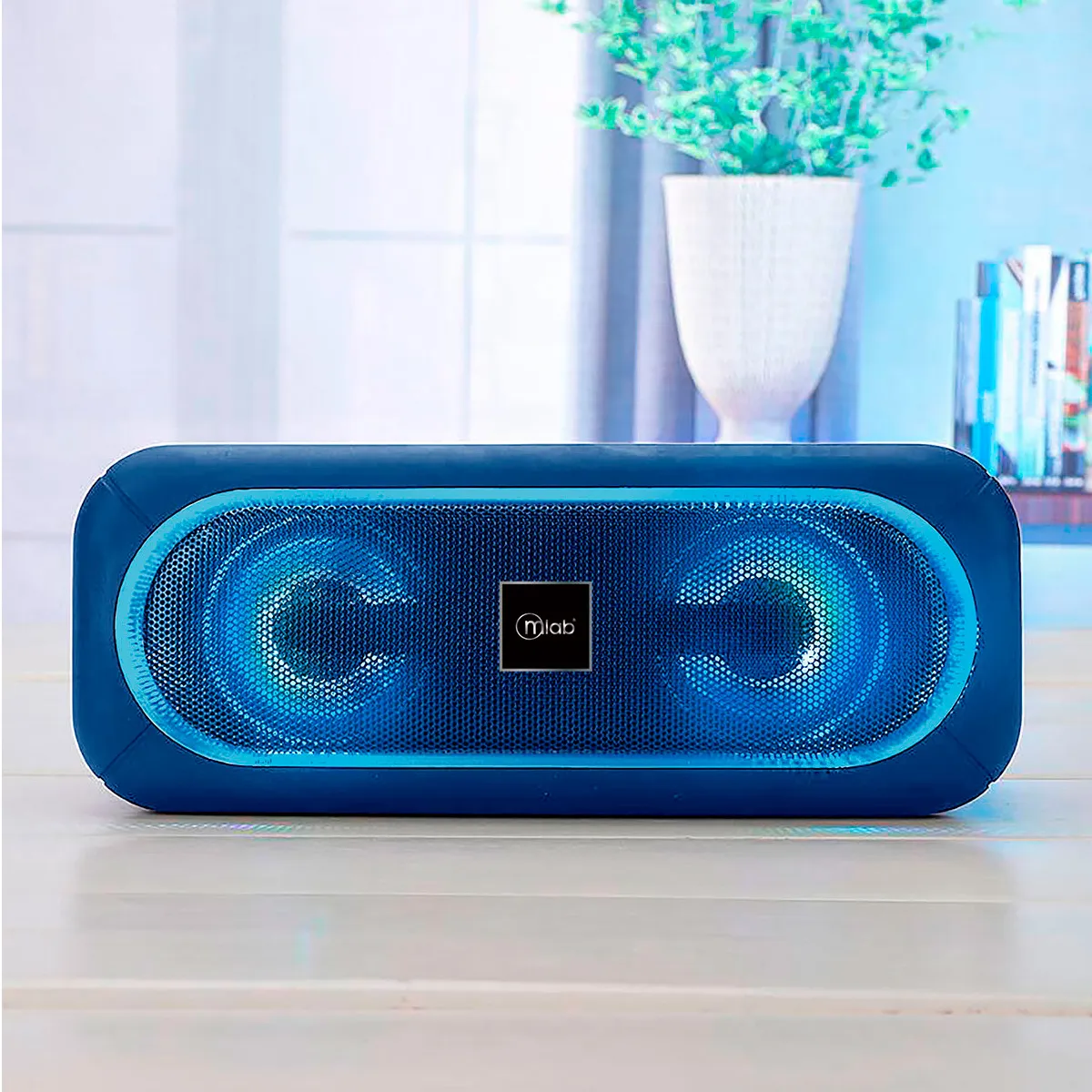 MICROLAB - Parlante Bluetooth Portatil Extrem Bass TWS Mlab Azul