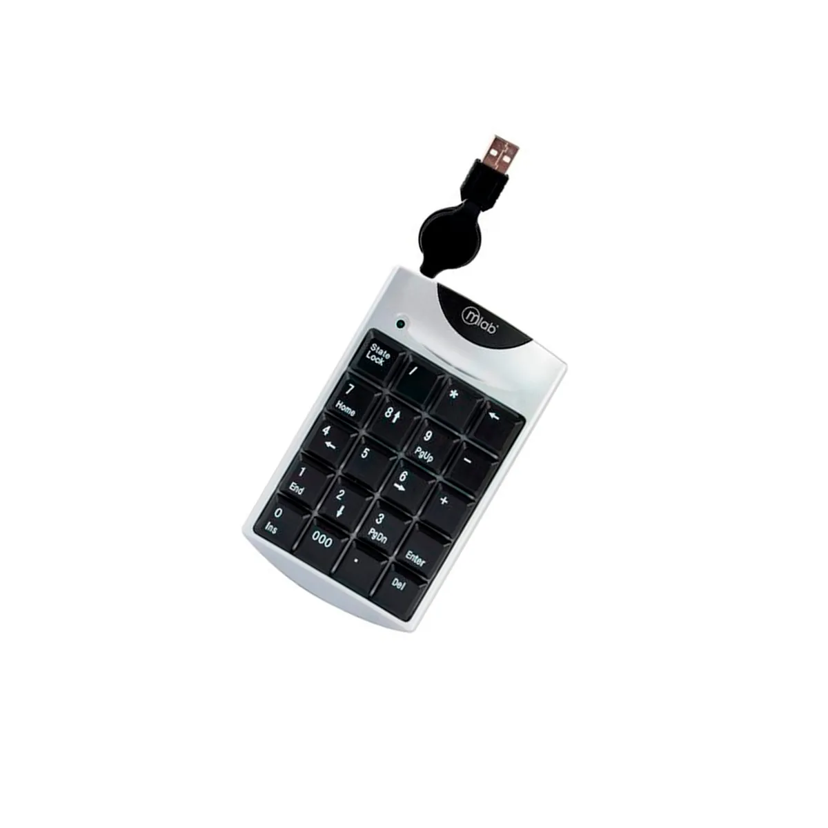 MICROLAB - Teclado Numerico Usb Mlab Negro