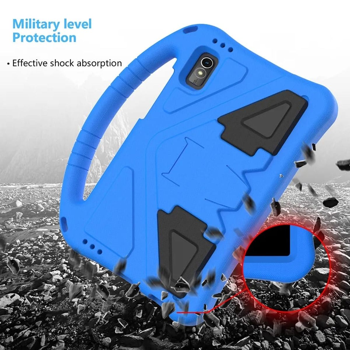 GENERICO - Funda De Goma EVA compatible con Lenovo Tab M9 Azul
