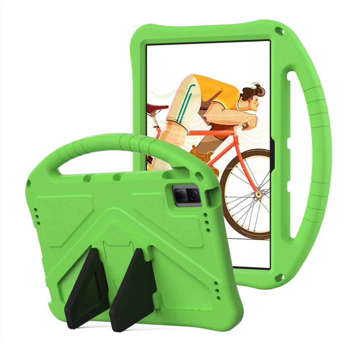 GENERICO - Funda De Goma Eva compatible con  TCL Tab 11 Verde