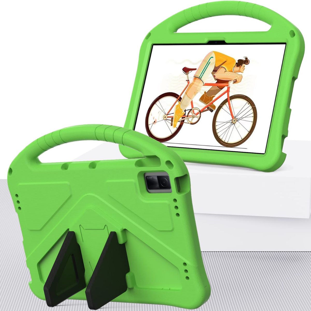 GENERICO - Funda De Goma Eva compatible con  TCL Tab 11 Verde