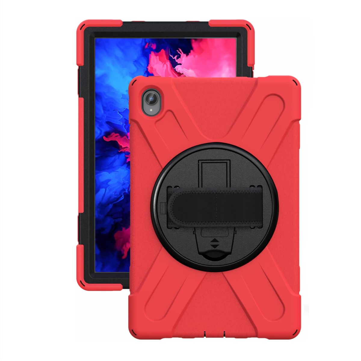 GENERICO - Funda Antigolpes Compatible con Lenovo Tab P11 Rojo