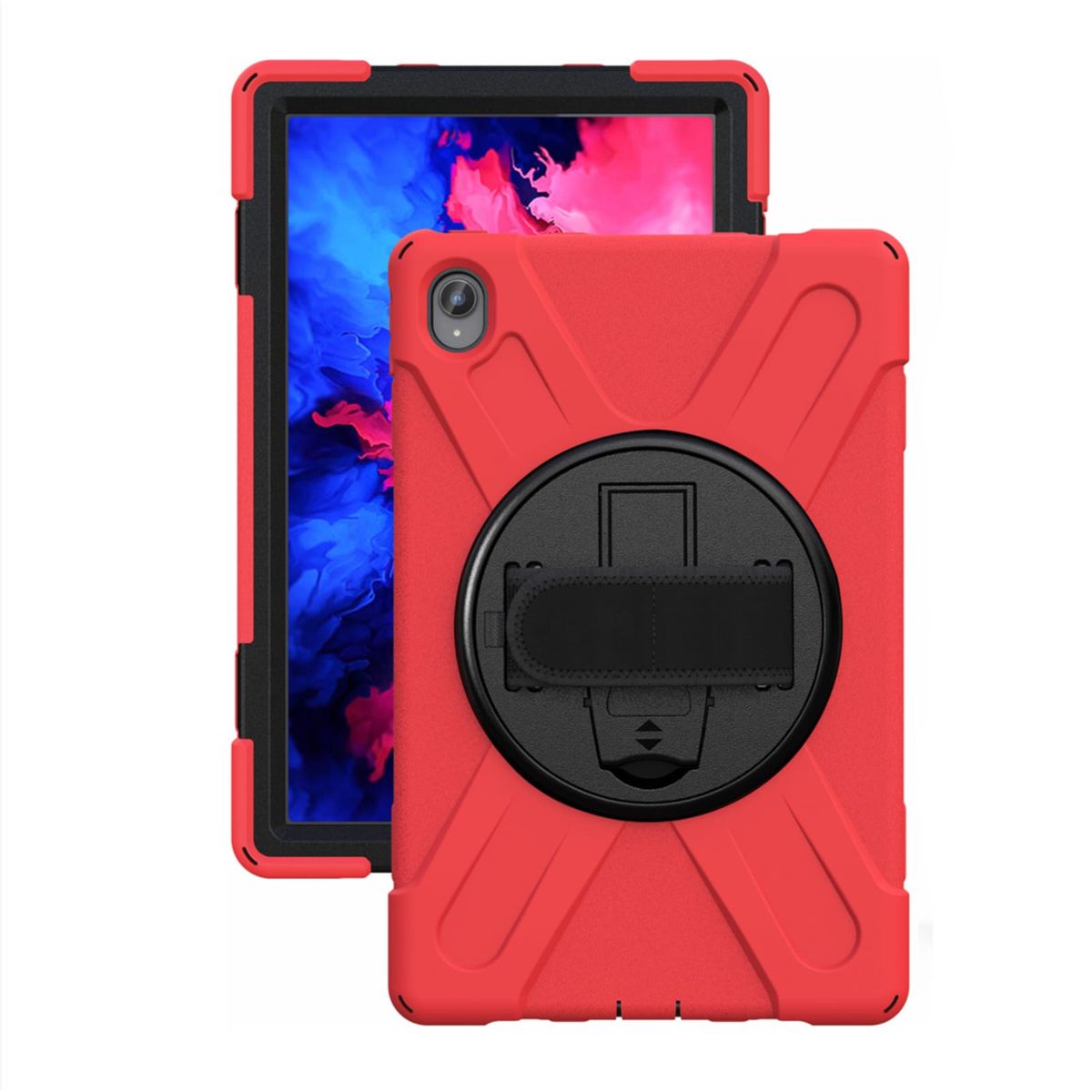 GENERICO - Funda Antigolpes Compatible con Lenovo Tab P11 Rojo