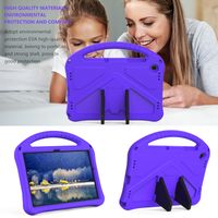 Funda De Goma EVA compatible con Samsung Galaxy Tab A9 Morado