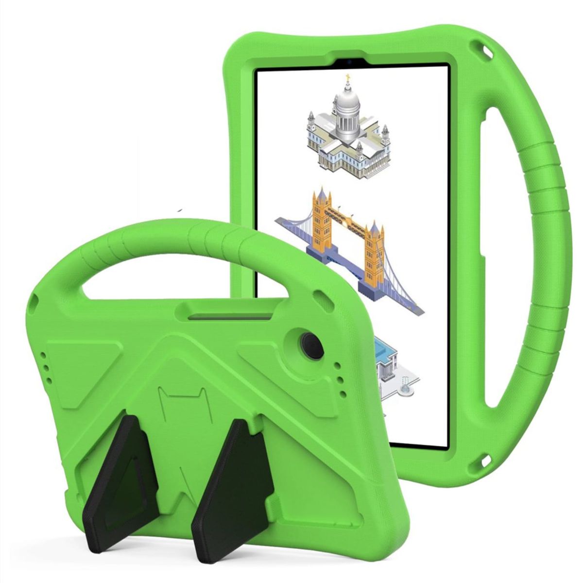 GENERICO - Funda De Goma EVA compatible con Samsung Galaxy Tab A9 Verde