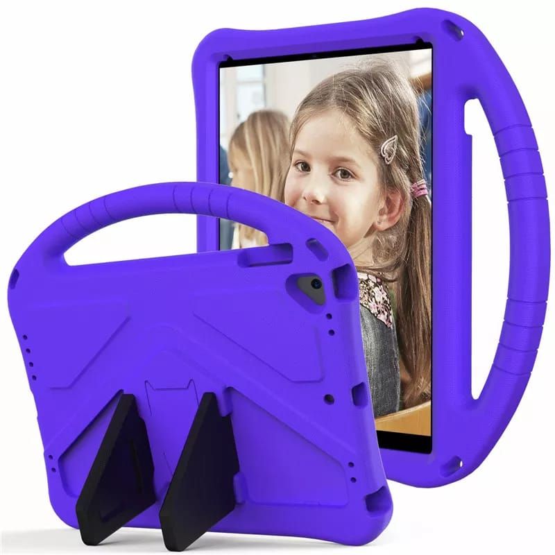 GENERICO - Funda De Goma EVA Compatible con iPad 9.7 Morado