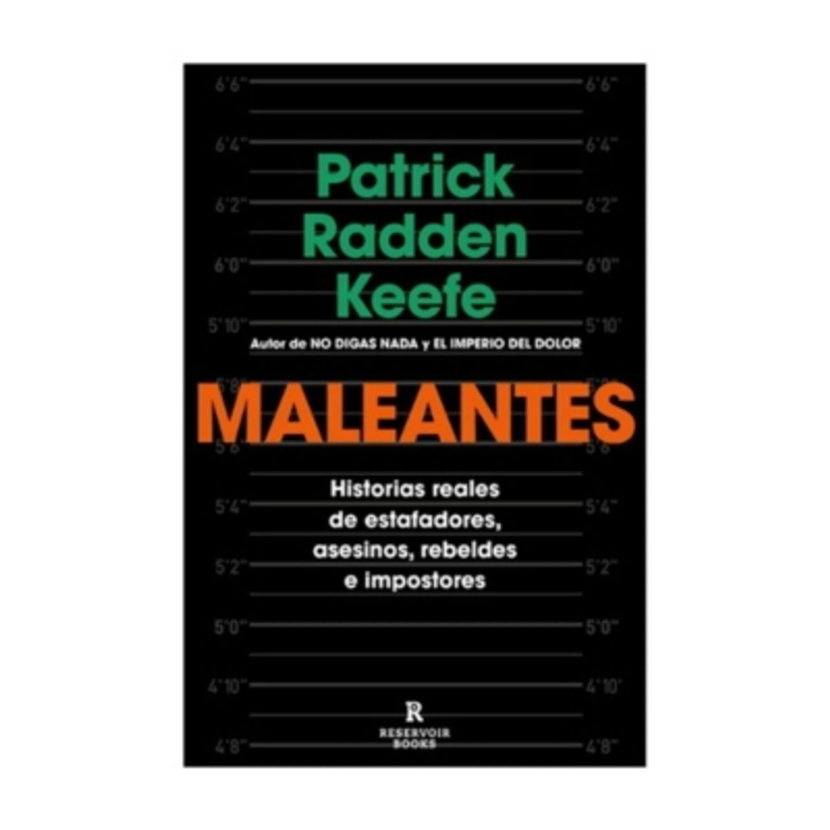 RESERVOIR BOOKS - Maleantes - KEEFE, PATRICK RADDEN