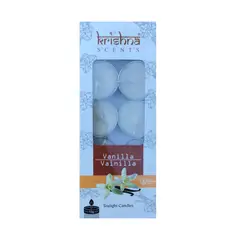 GENERICO - Vela Aromática Tealight Caja 10 Unidades Aroma Vainilla
