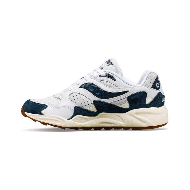 SAUCONY - Zapatilla Saucony Grid Shadow 2 Ivy Hombre White/Navy