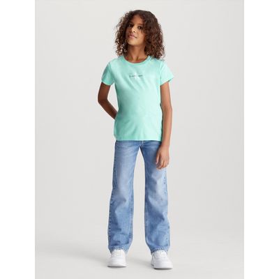 Imagen 2 del producto Polera Niña Micro Monogram Verde