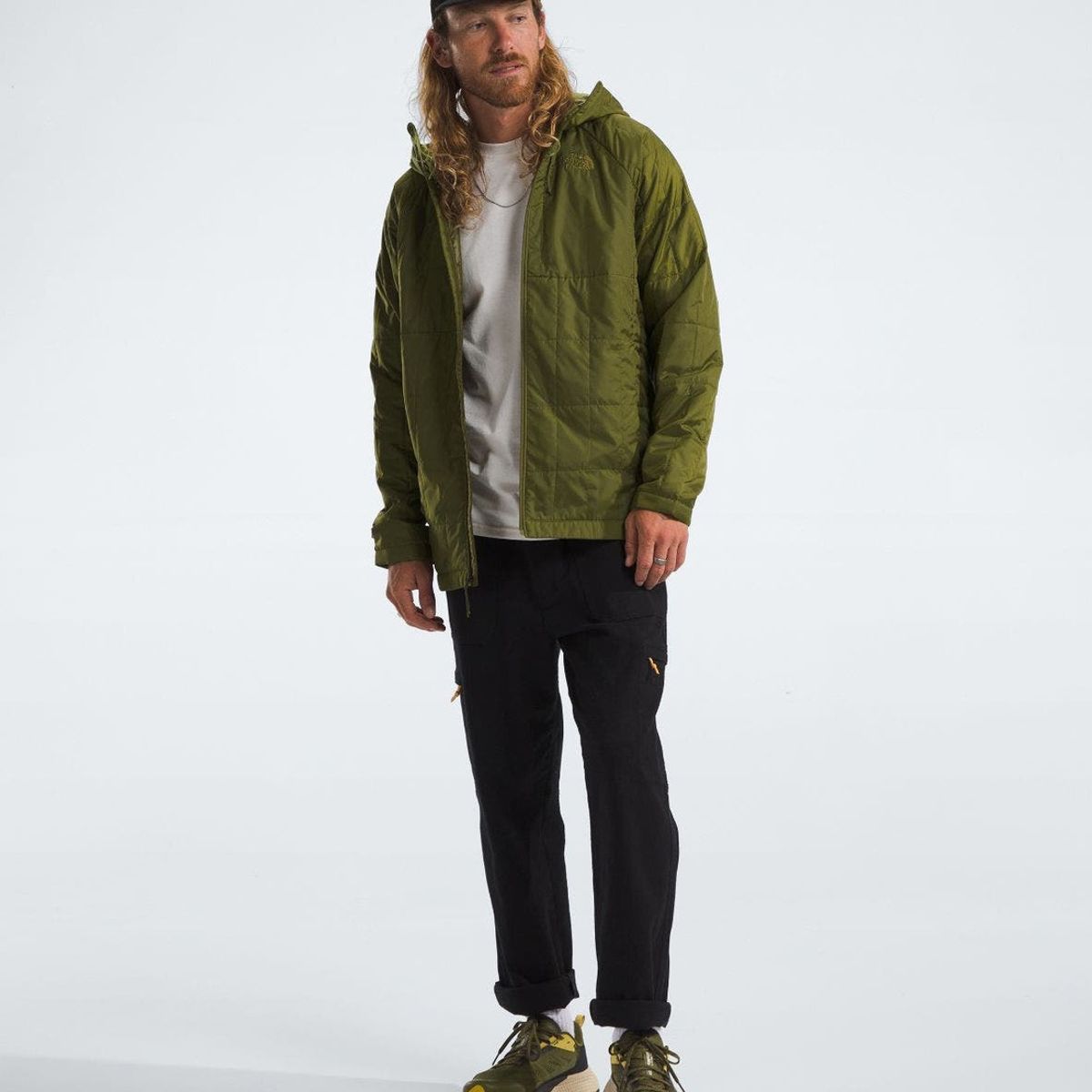 THE NORTH FACE - Chaqueta Hombre The North Face Circaloft Hoodie Verde