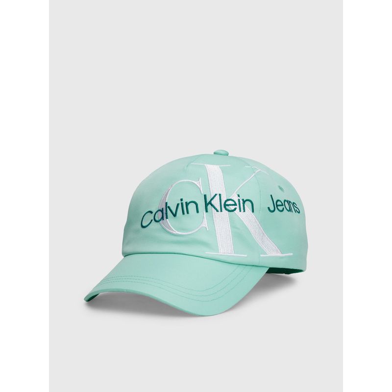 CALVIN KLEIN - Jockey Niño Slanted Monogram Verde Calvin Klein