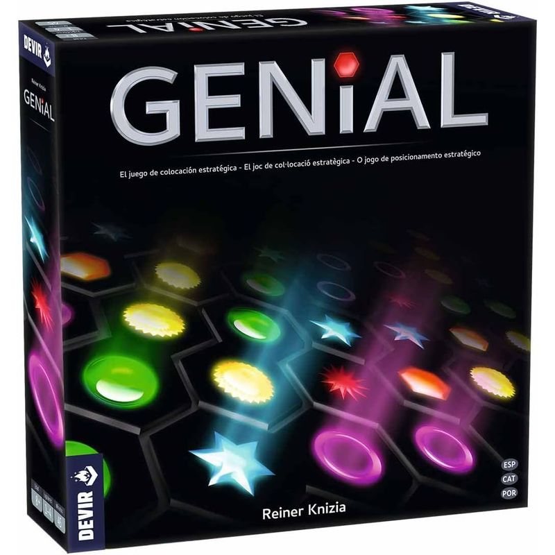 DEVIR - Genial - Juego de mesa - Español