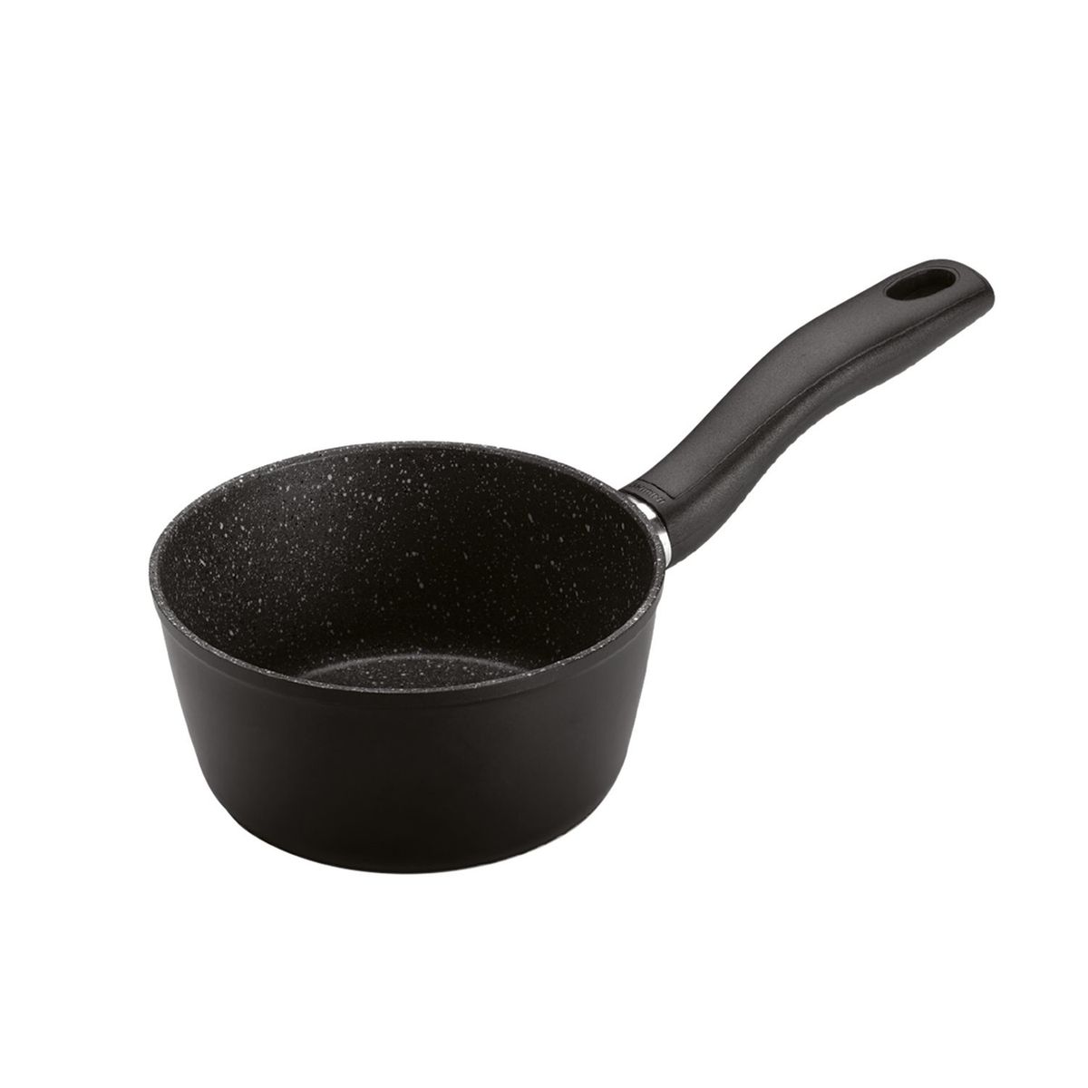 GHIDINI - Cacerola 16 cm Negro Antihaderente  Linea Daily