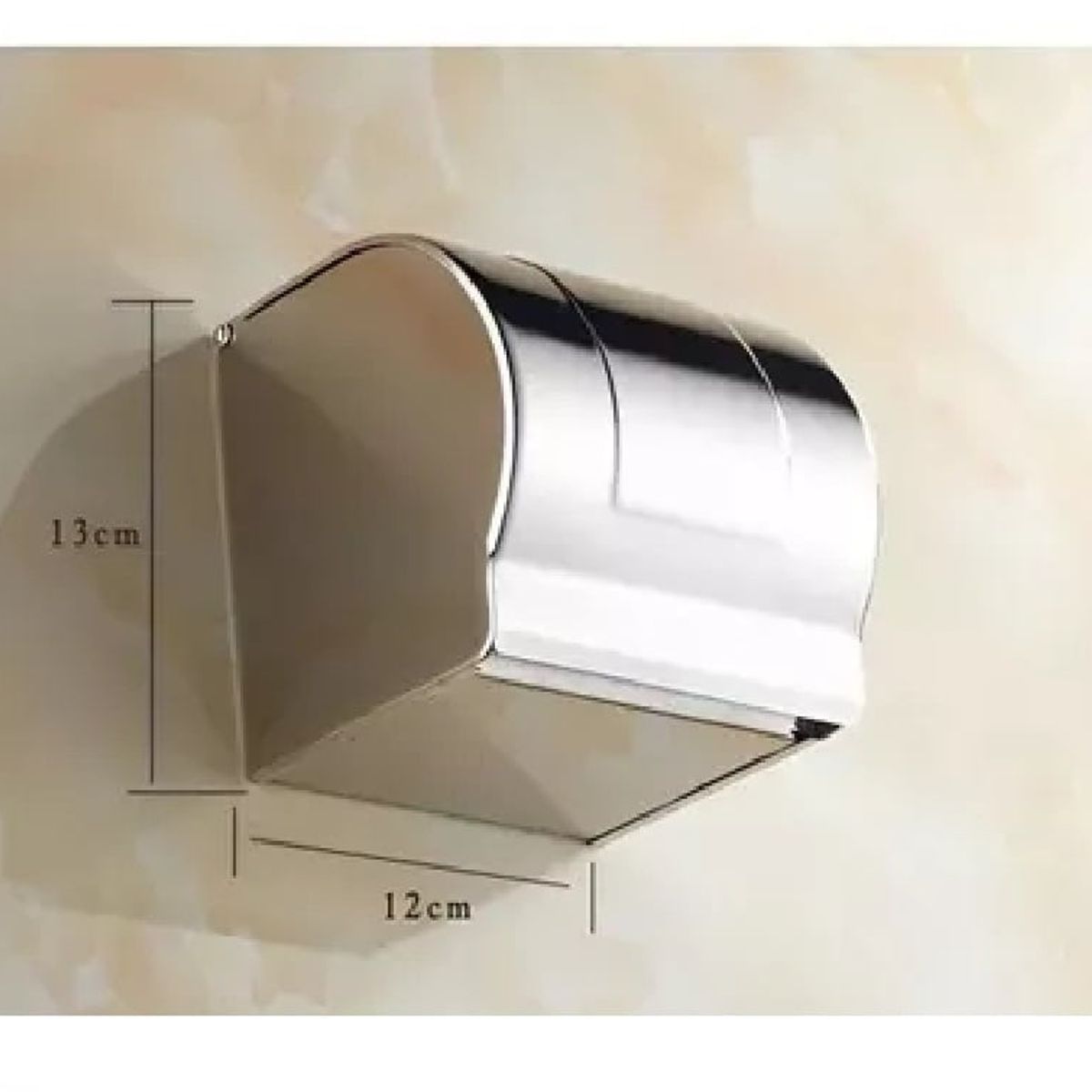 TAUMM - Porta Papel Higiénico Acero Inoxidable Redondo Taumm