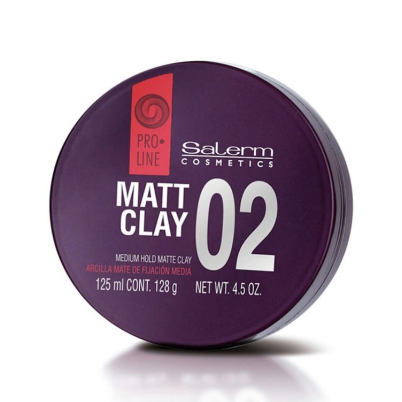 SALERM - Salerm Arcilla Mate De Fijacion Media Matt Clay 02 - 125ml