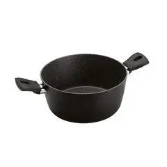 GHIDINI - Olla 2 Asas Negro Antiahederente 24cm Daily