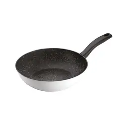GHIDINI - Wok un Asa 28cm Blanco Antiahederente Daily