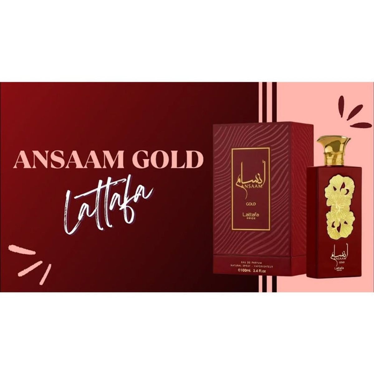 LATTAFA - Perfume Lattafa Pride Ansaam Gold Edp 100 Ml Unisex Original