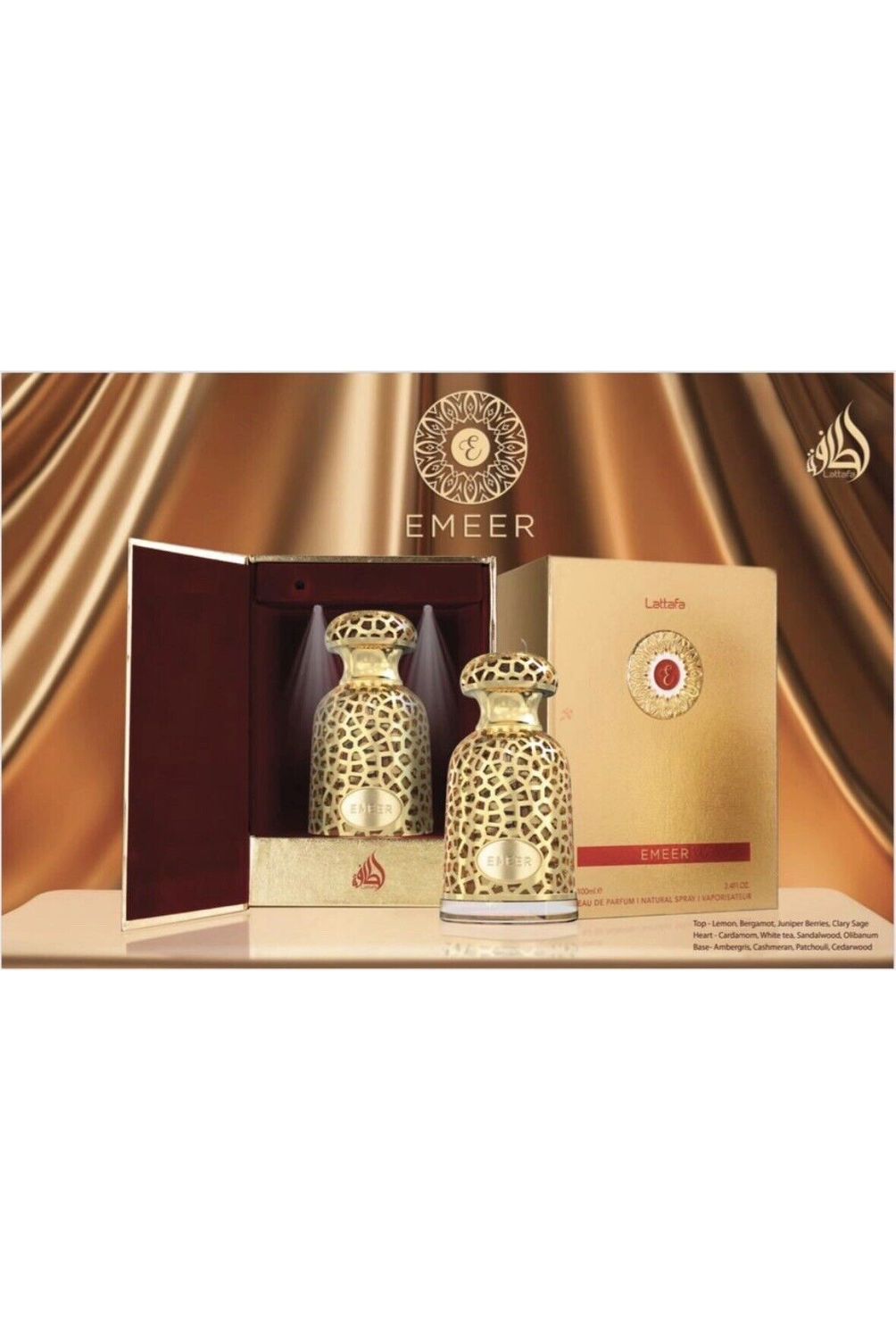 LATTAFA Perfume Lattafa Emeer Edp 100 Ml Unisex Original