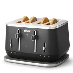 OSTER - Tostador Premium 4 Rebanadas Negro