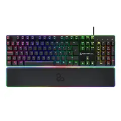 NEWSKILL - Teclado Gungnyr Gamer Pro Negro RGB Switch Gateron Red