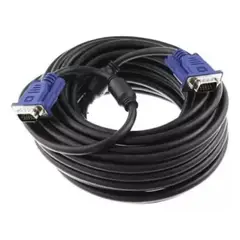 DINON - Cable VGA 10 metros Extra Largo para Máxima Flexibilidad