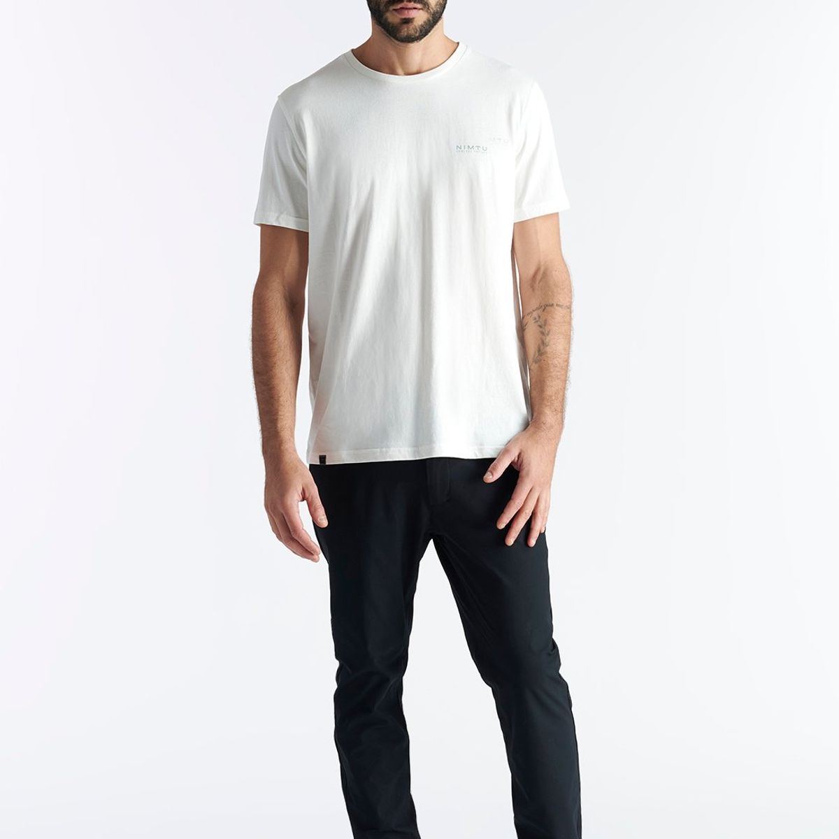 NIMTU - Polera Llaima Blanco Nimtu