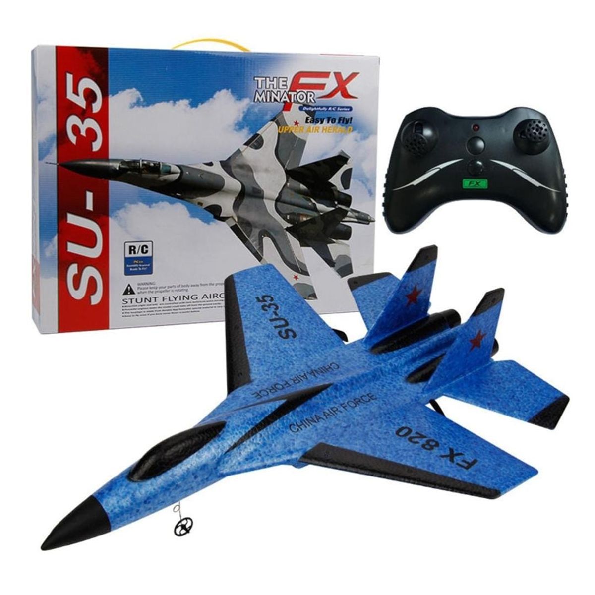 GENERICO - Aeroplano Avion Control Remoto The Minator Fx Su-35 24G 2ch