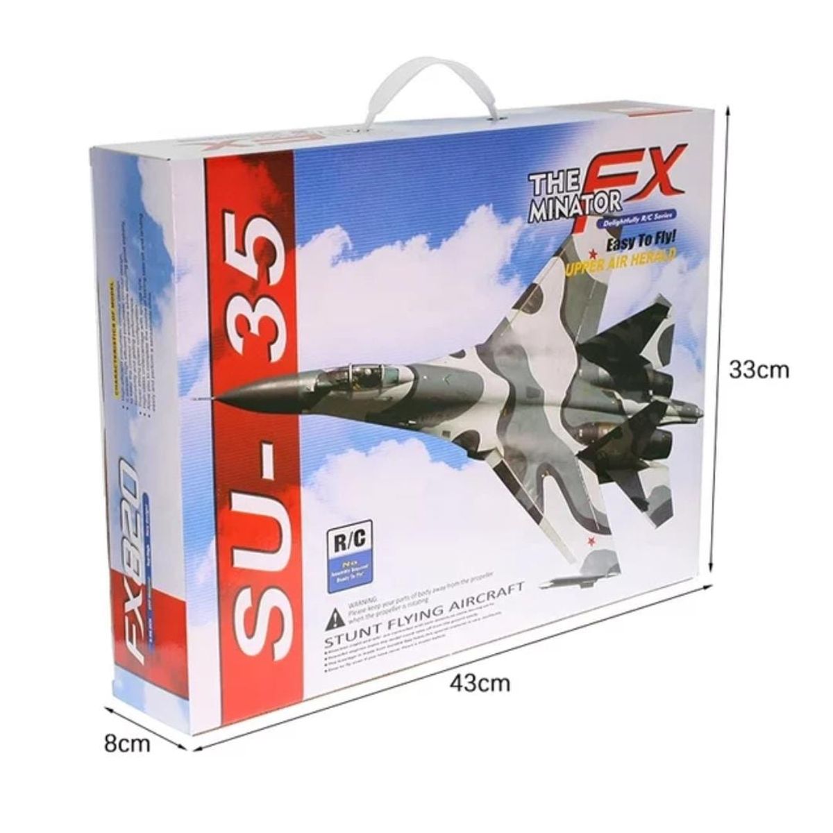 GENERICO - Aeroplano Avion Control Remoto The Minator Fx Su-35 24G 2ch