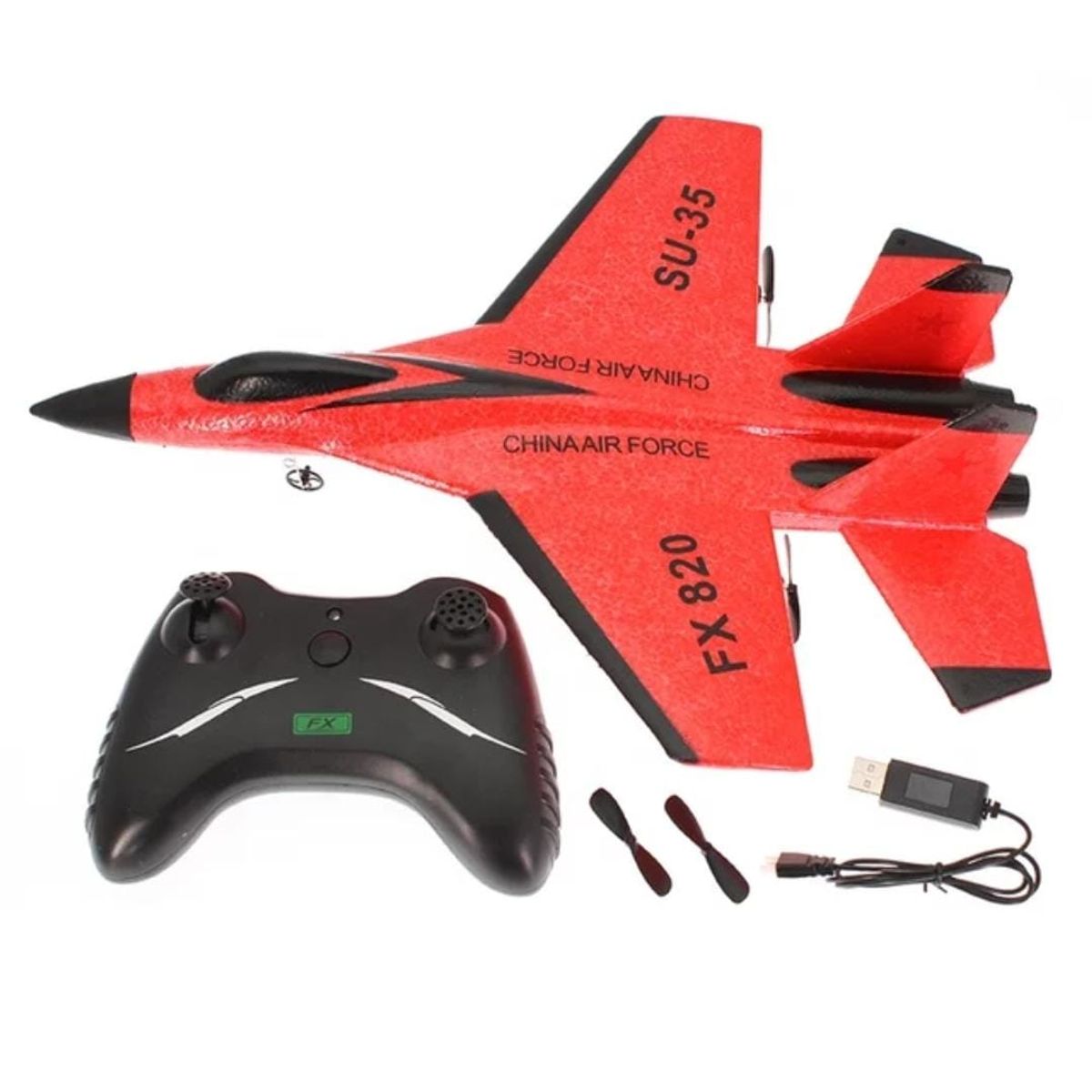 GENERICO - Aeroplano Avion Control Remoto The Minator Fx Su-35 24G 2ch