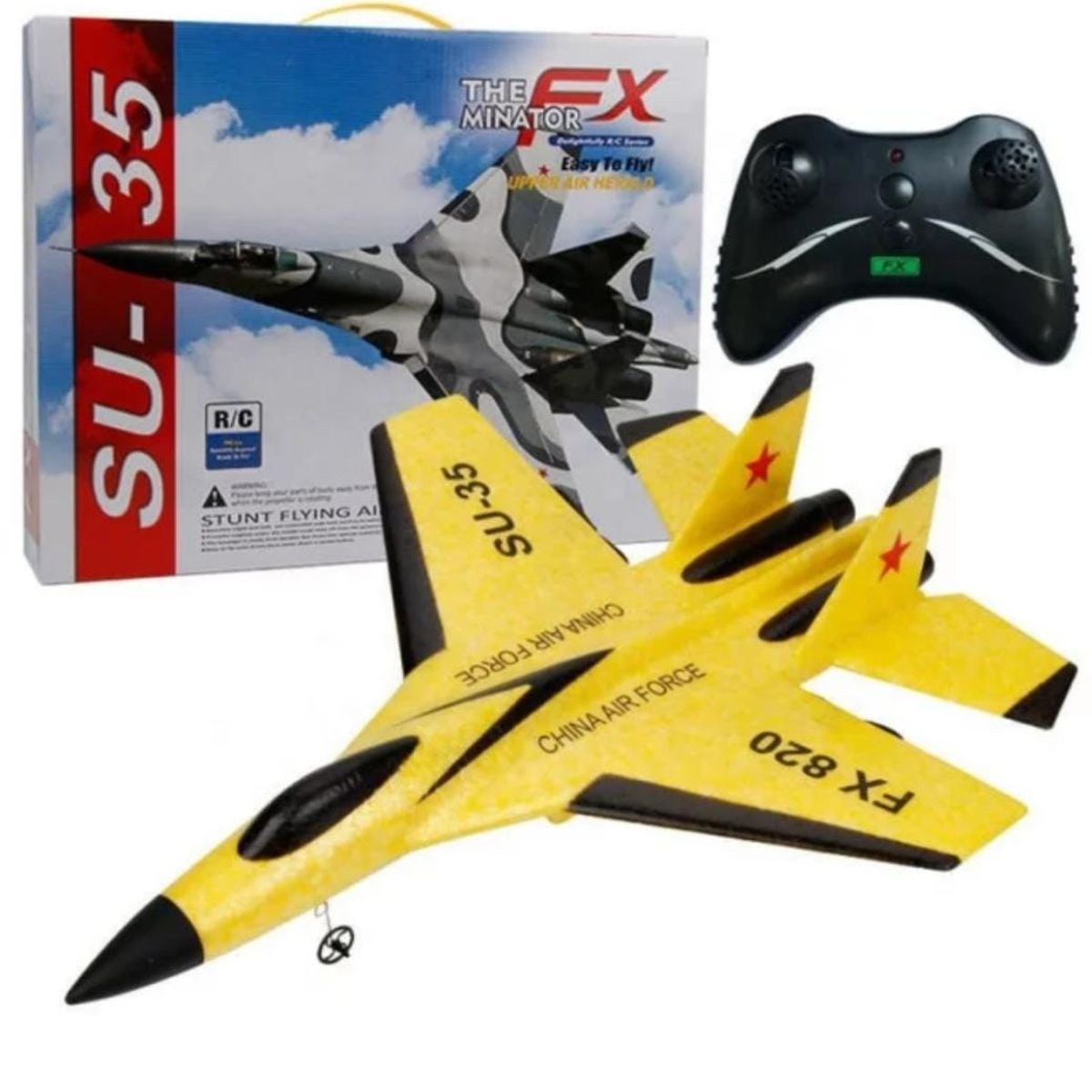 GENERICO - Aeroplano Avion Control Remoto The Minator Fx Su-35 24G 2ch