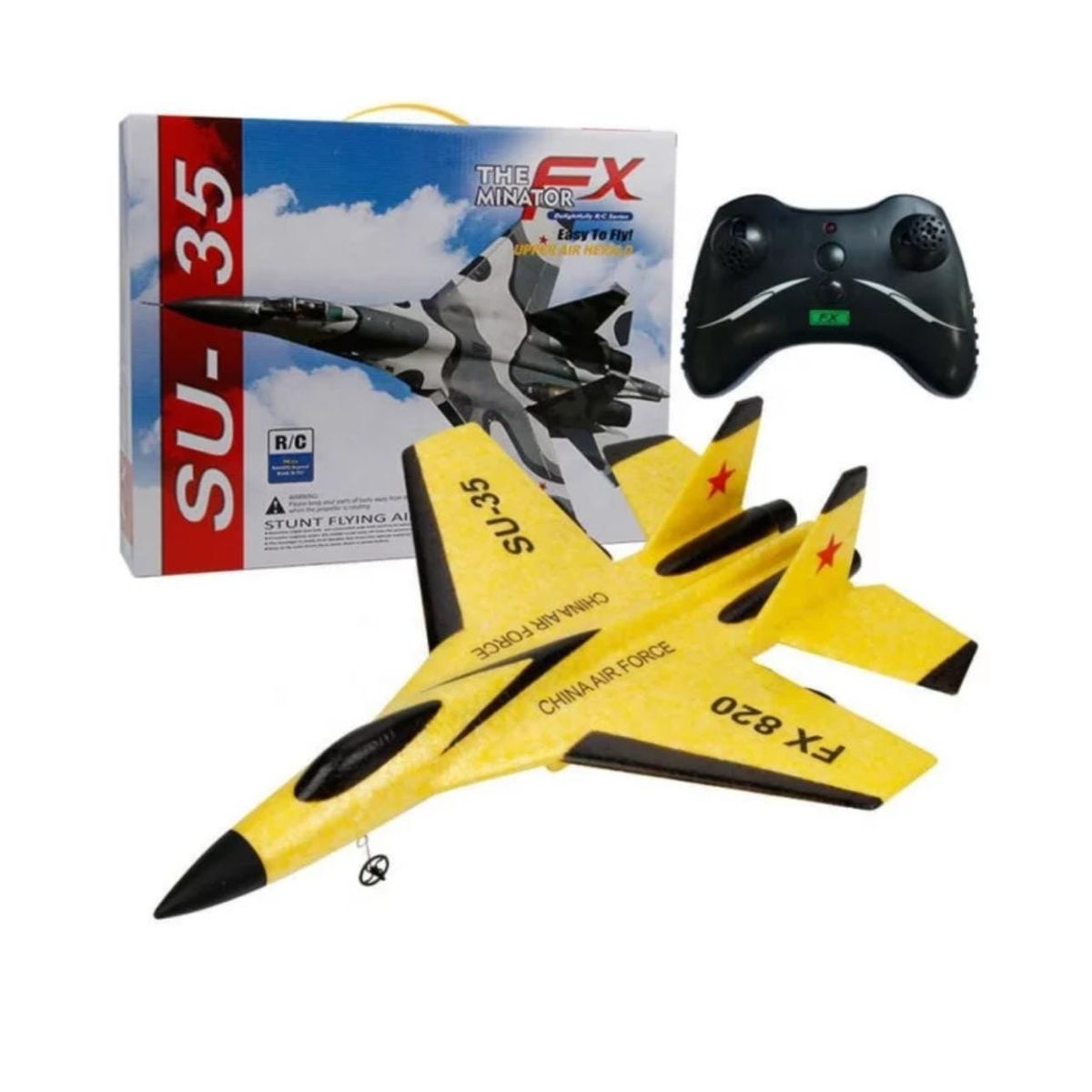 GENERICO - Aeroplano Avion Control Remoto The Minator Fx Su-35 24G 2ch