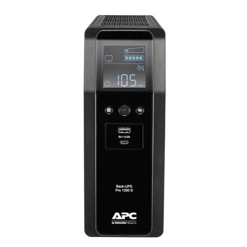 APC - UPS APC 1200 VA BACK UPS PRO BR 1200VA Interactiva 8 salidas